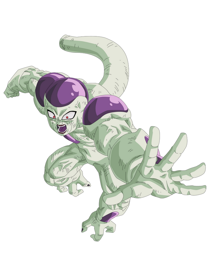 Frieza Final Form Render/Extraction PNG by TattyDesigns