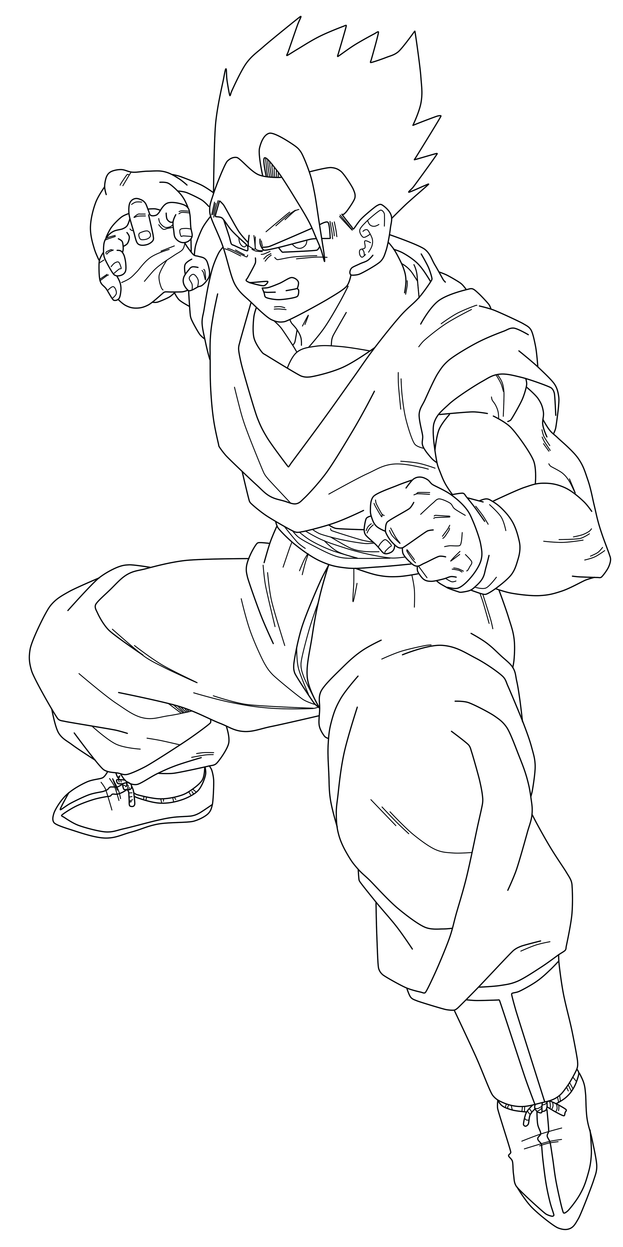 How To Draw Mystic Gohan