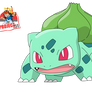 001 Bulbasaur Vector Render/Extraction