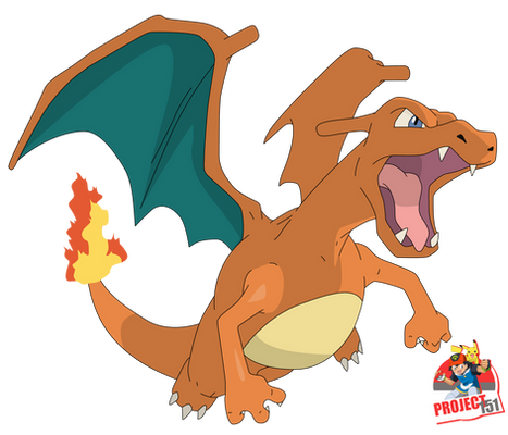 006 Charizard Vector Render/Extraction