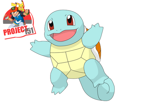 007 Squirtle  Vector Render/Extraction