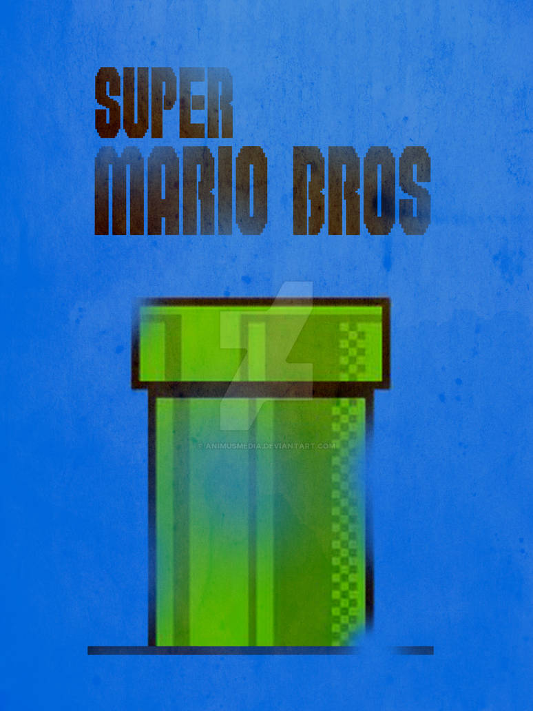 Mario Deviantart Poster Super Mario Bros poster by AnimusMedia on DeviantArt