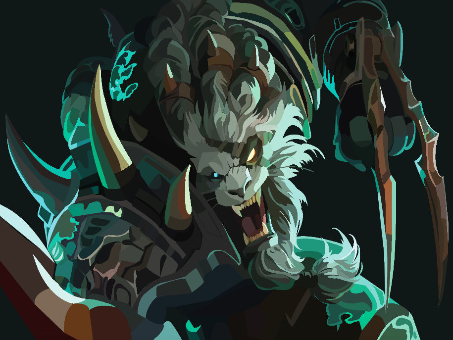 Rengar Drawing-League of Legends by SugiDrawings on DeviantArt