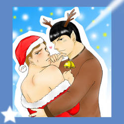 Love with reindeer Spock