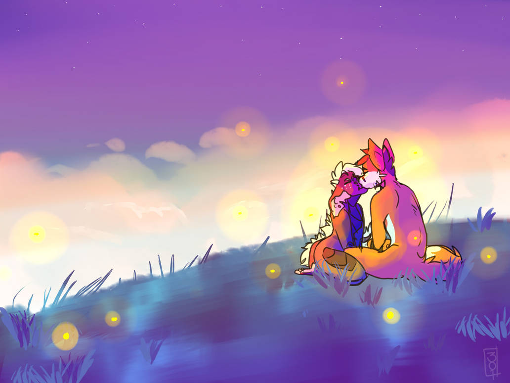 fireflies by Yukii301 on DeviantArt
