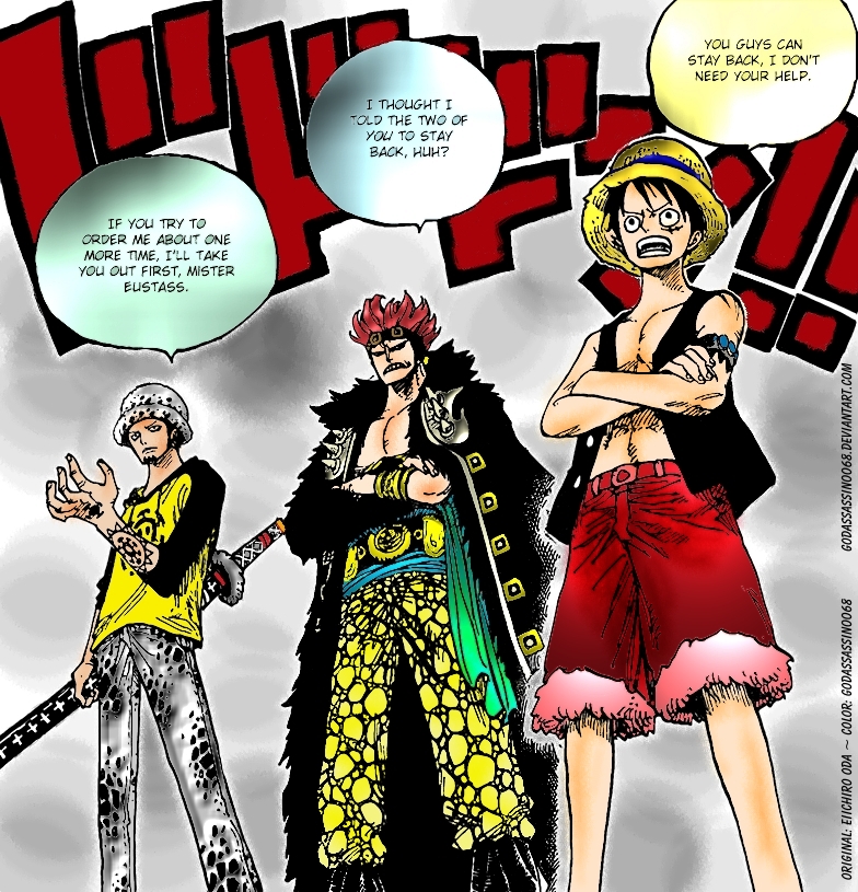 Luffy Eustass Trafalgar Law One Piece By Godassassin0068 On Deviantart Luffy Eustass Trafalgar Law One Piece By Godassassin0068 On Deviantart