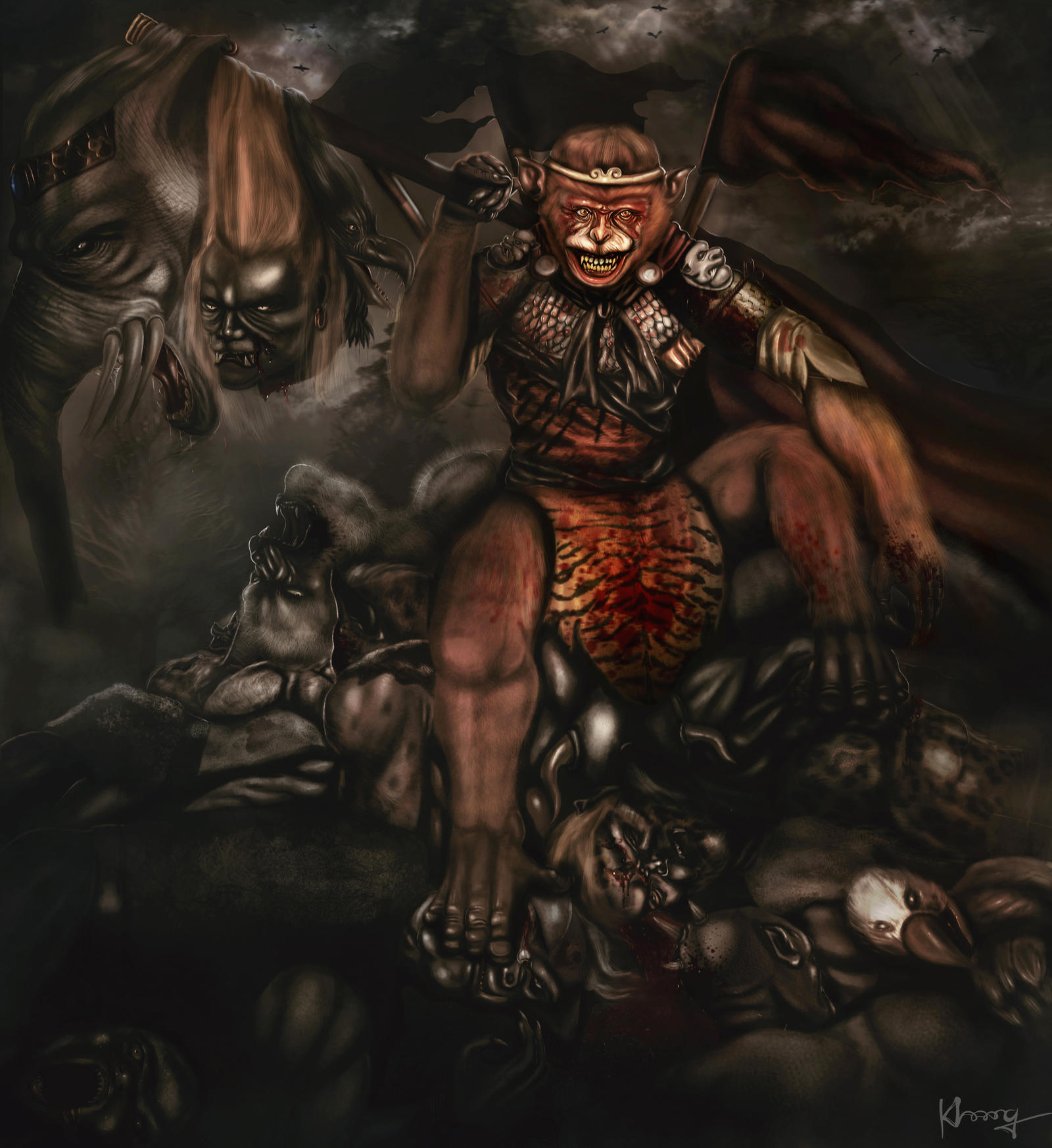 Sun Wukong By Lethanhkhang On Deviantart Sun Wukong By Lethanhkhang On Deviantart