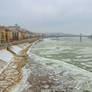 Cityscape of Budapest at the River Danube