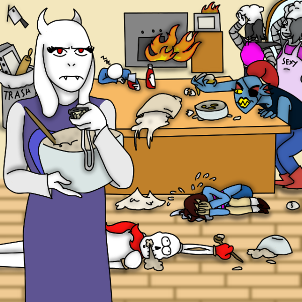 Undertale Cooking (Draw the squad) by XxTwistedFantasiesxX on DeviantArt
