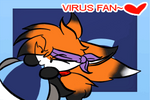 .:Virus Stamp fan~:. by CrazyCakesunesART