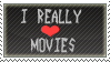 Love Movies Stamp by lolostamps