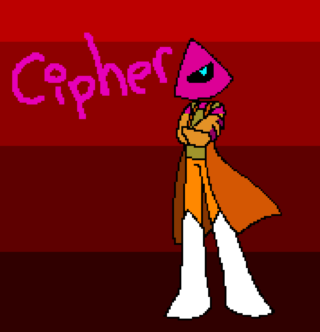 Cipher Pixel Art by TheIzzIzzy on DeviantArt