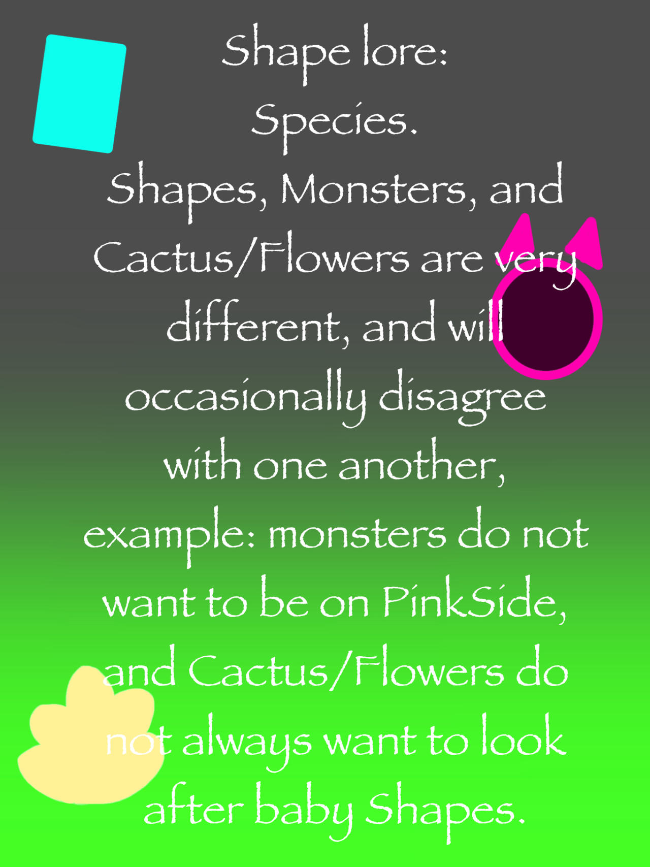 Shape Lore #3 by TheIzzIzzy on DeviantArt