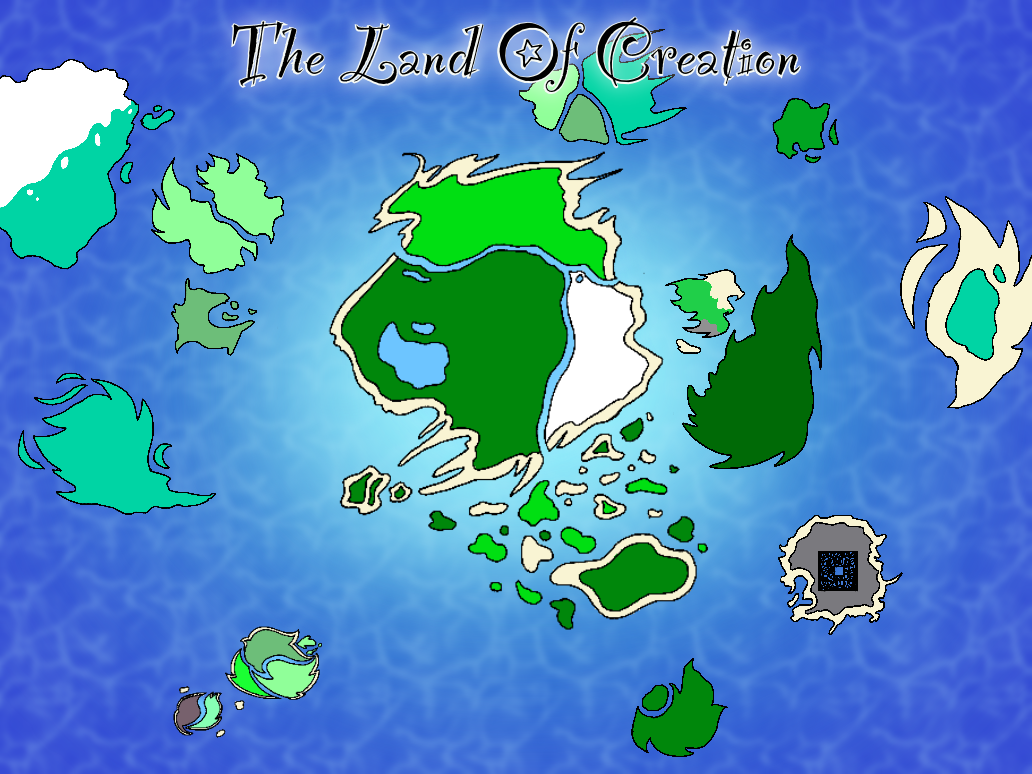 Deviantart Map Creators The Land of Creation map (updated) by TheIzzIzzy on DeviantArt