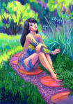 Fairy Of Gardens by AnastasiaMorning