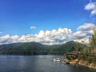 Lake Vidraru, Vidraru Dam, Romania