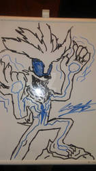 Symbiote Silver Sketch