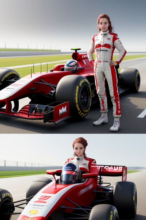 Female Driver Model FEMALE FORMUA ONE RACING DRIVER AT SILVERSTONE . by CASEYCOLTON on ...
