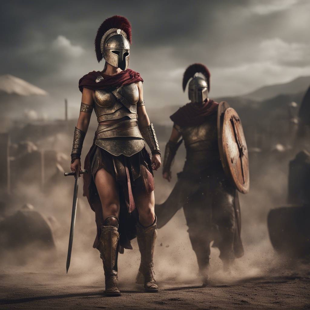 SPARTAN FEMALE WARRIOR SPARTA By CASEYCOLTON On DeviantArt spartan-female-warrior-sparta-by-caseycolton-on-deviantart