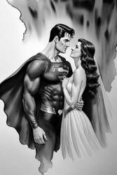 SUPERMAN MARRIES WONDERWOMAN