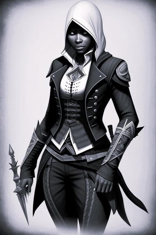 TATTOOED BLACK FEMALE ASSASSIN'S CREED . by CASEYCOLTON on DeviantArt
