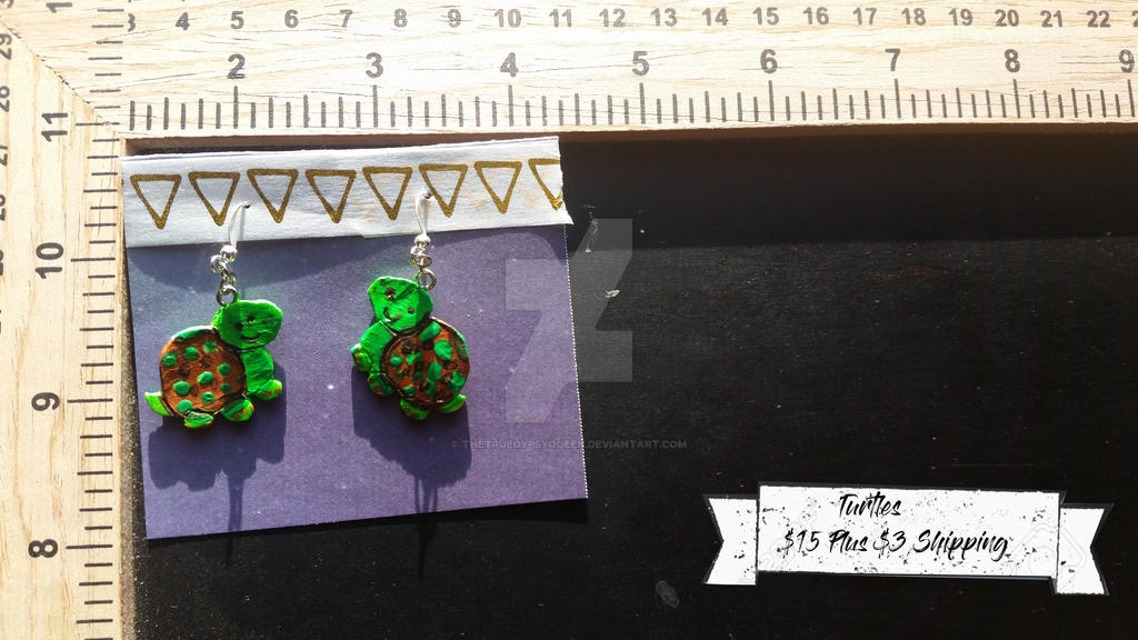 Turtle Earrings