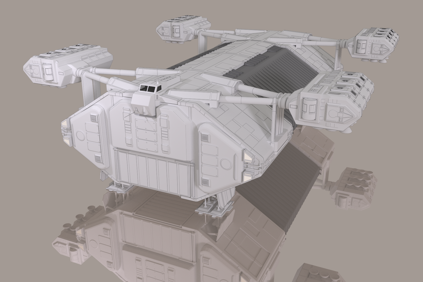 Lander Work-in-progress by lucasdigital on DeviantArt