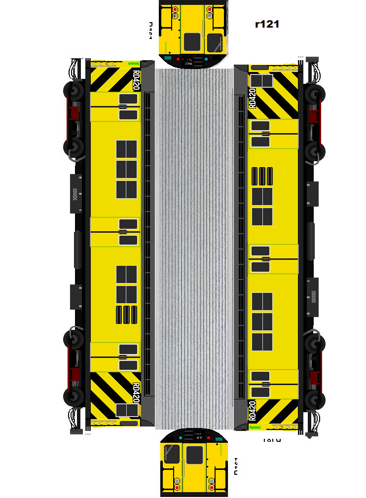 Paper R1 Train Work Train / r161* by biciboy on DeviantArt