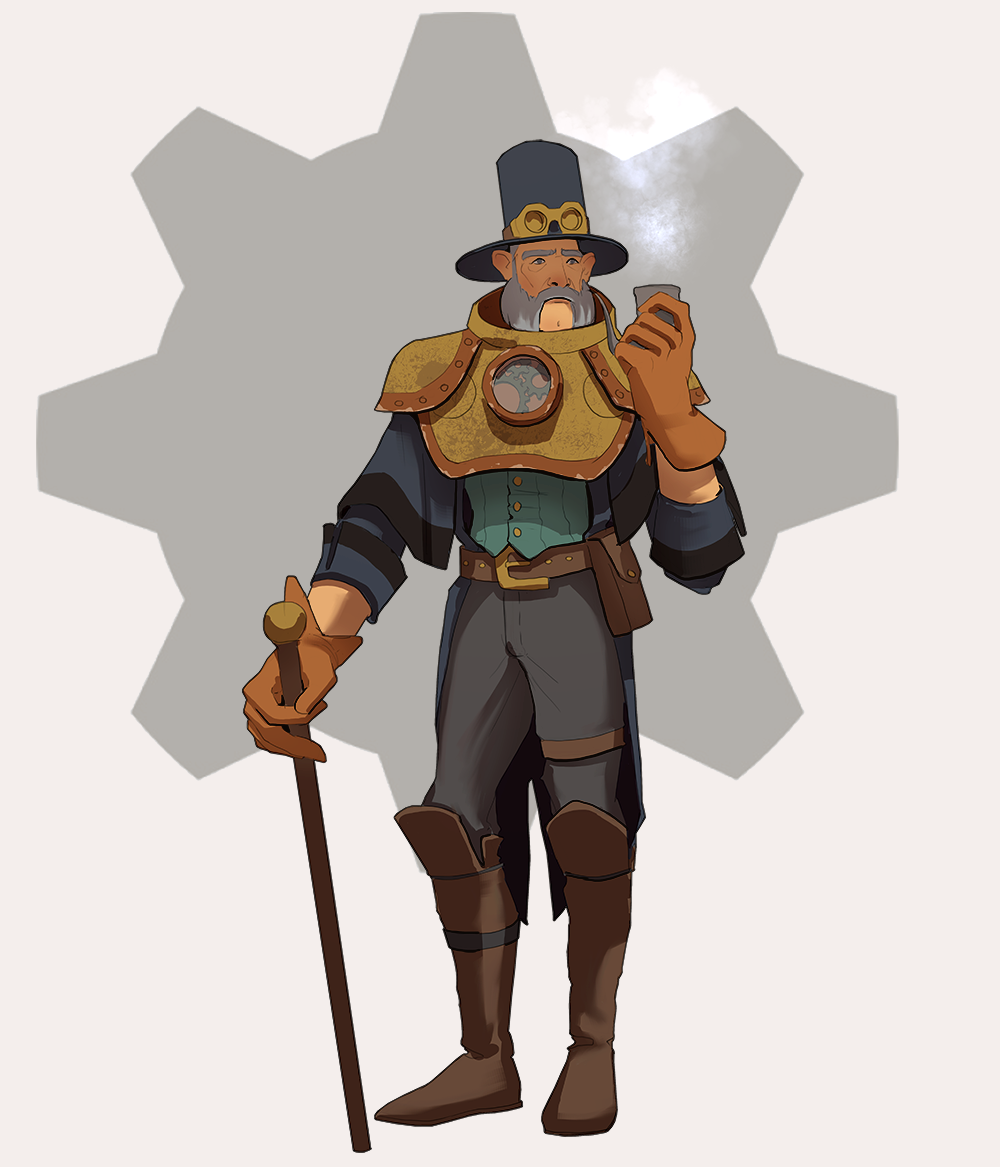 27/30 Steampunk gentleman