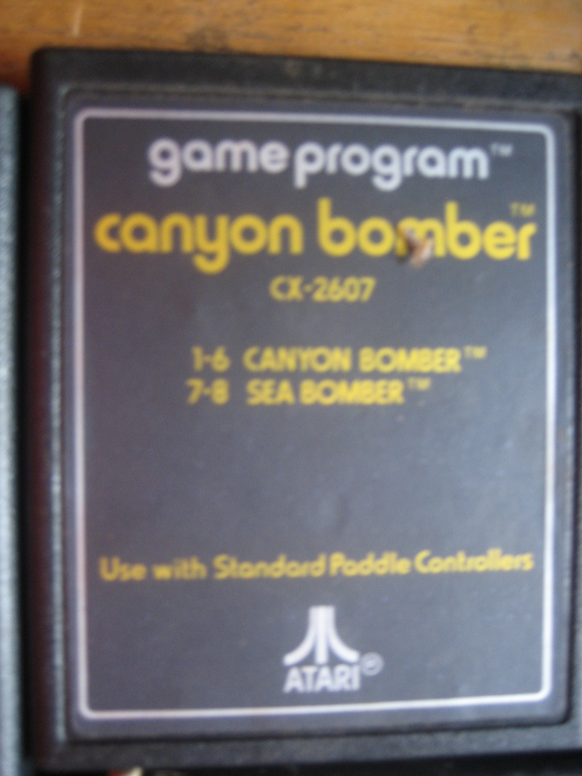 Atari Canyon Bomber