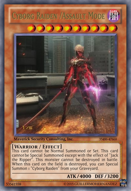 Cyborg Blood Raiden Cyborg Raiden /Assault Mode by 00Snake on DeviantArt