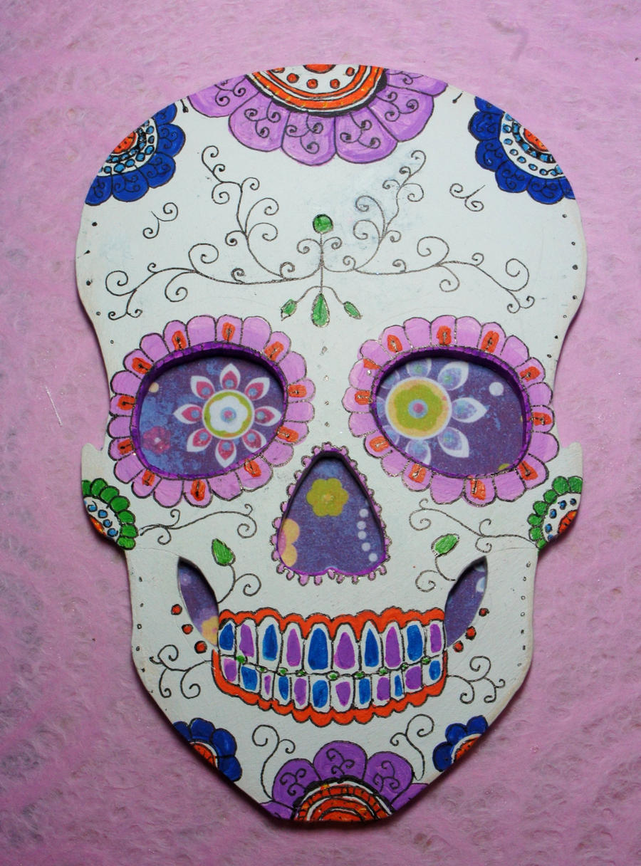 Day of the dead skull