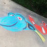 (CHALK ART) Finding Nemo