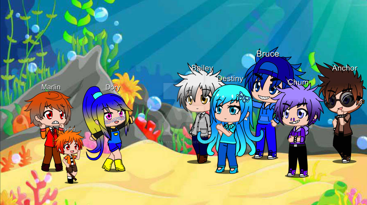 Fish Friends By MagicalHyena FanArt On DeviantArt fish-friends-by-magicalhyena-fanart-on-deviantart