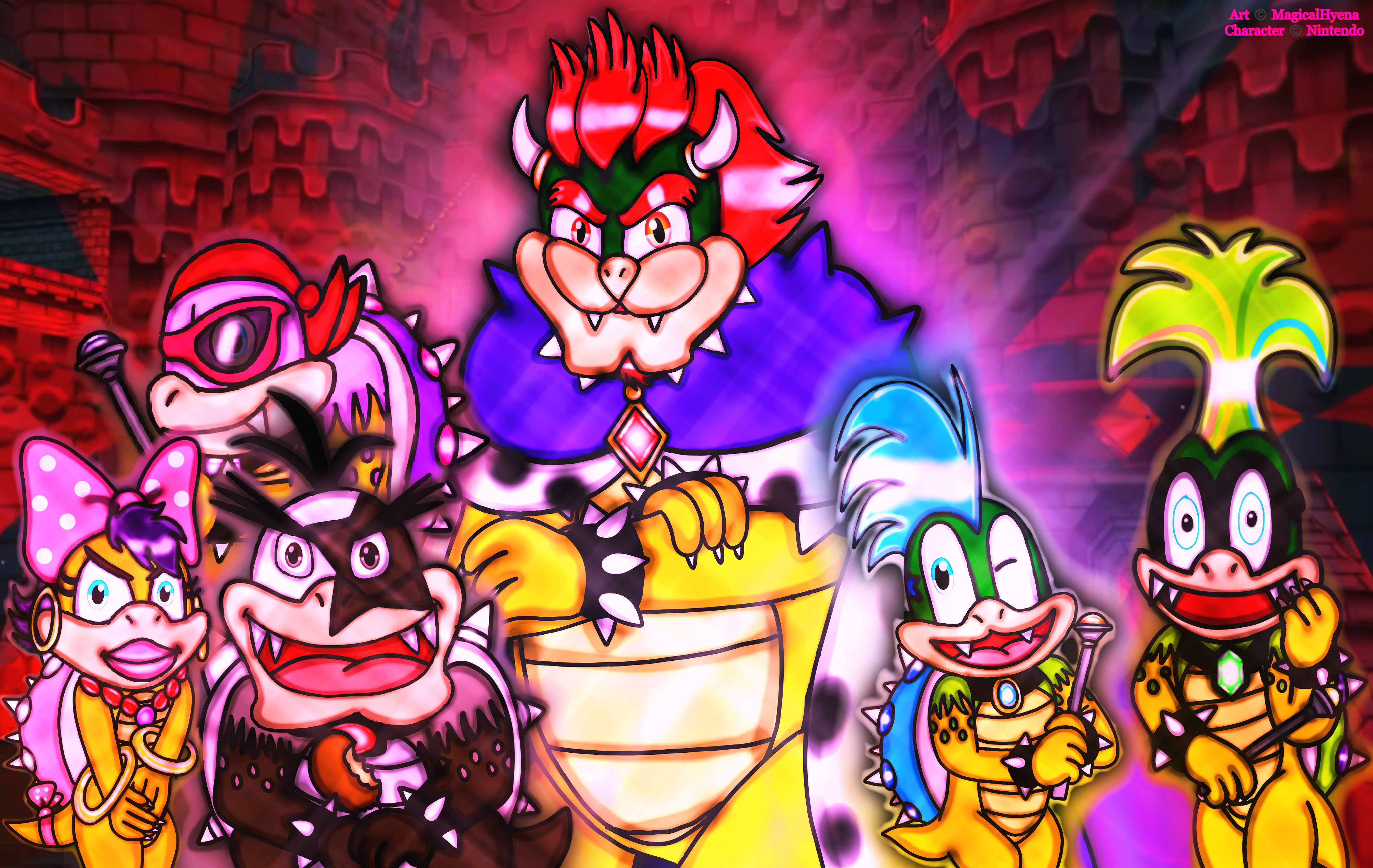 Ray Koopa Koopa Week 2025 Day 6 - Roy Koopa by MagicalHyena-FanArt on DeviantArt