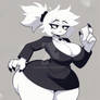 a bit thicker miss heart