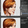 How to draw hair  in Photoshop