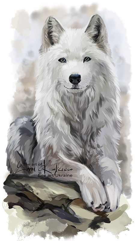 White wolf