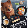 Good Morning Shiba Inu