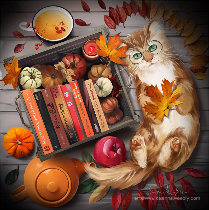 Autumn evening by Kajenna on DeviantArt