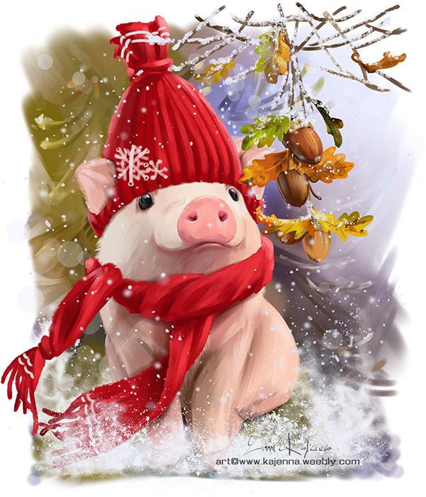 Piglet by Kajenna