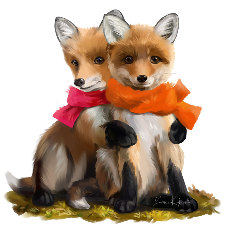 Deviantart Foxes Foxes by Kajenna on DeviantArt