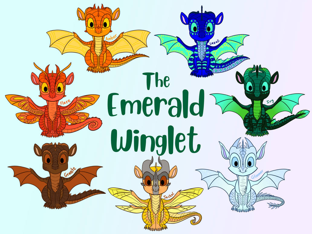The Emerald Winglet - OC AU JMA Winglet by SylviusBlack on DeviantArt
