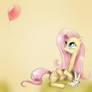 Fluttershy, Angel and the balloon...