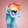 Rainbow Dash portrait