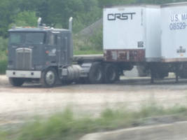 Kenworth k100 side view
