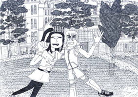Katherine and Hippoloid 2026 Concept Art 28