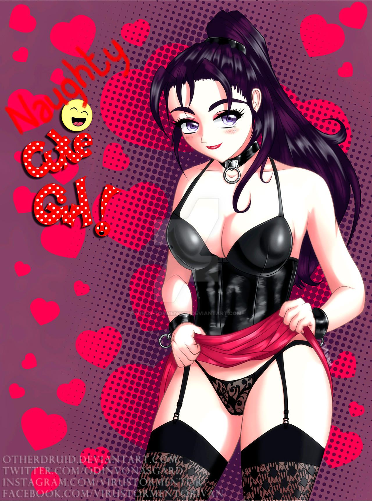 Naughty Cute Girl Digital Second Version