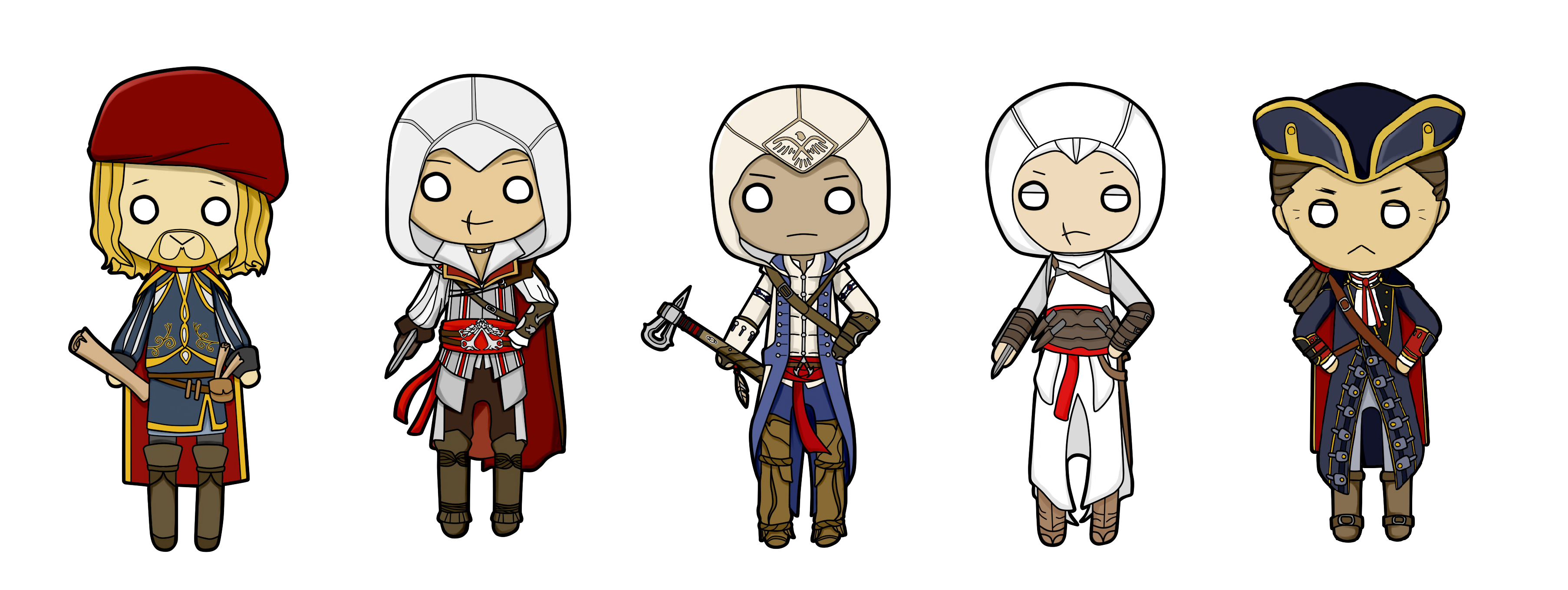 Assassin's Creed keychains