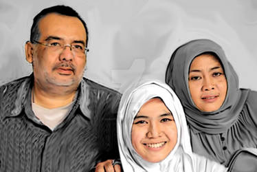 father, mother and my sister.. :)